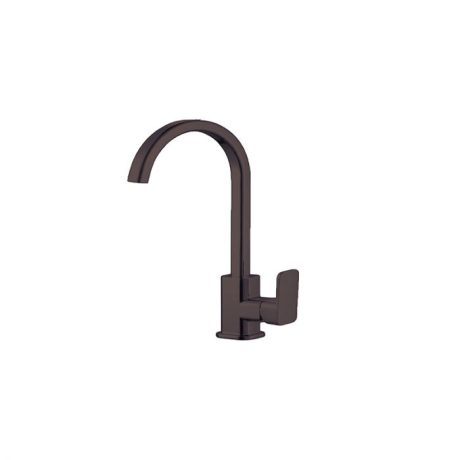 KASTEN Gooseneck Sink Mixer, Matte Black