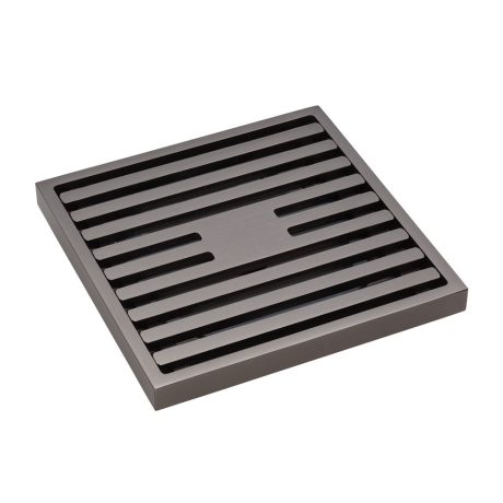 SLIM MODERN Floor Grate, Gun Metal 88mm