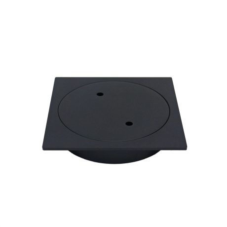 CLEAR OUT Floor Waste, Matte Black 110mm