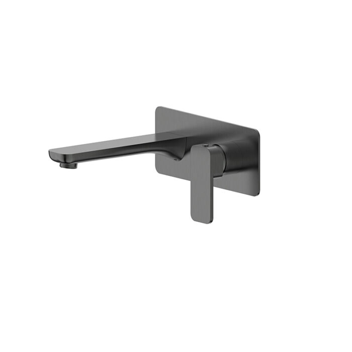 KASTEN Basin/Bath Mixer & Spout, Gun Metal