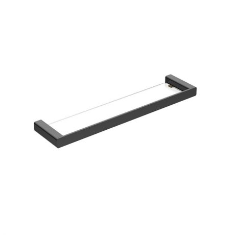 KASTEN Glass Shelf, Matte Black