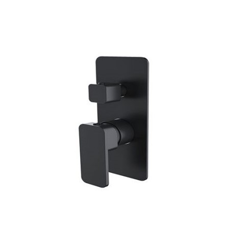 KASTEN Divertor Shower Mixer, Matte Black