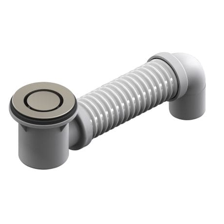 ART Bath Pop Down Waste with Connector, Brushed Nickel