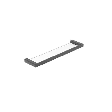 KASTEN Glass Shelf, Gun Metal