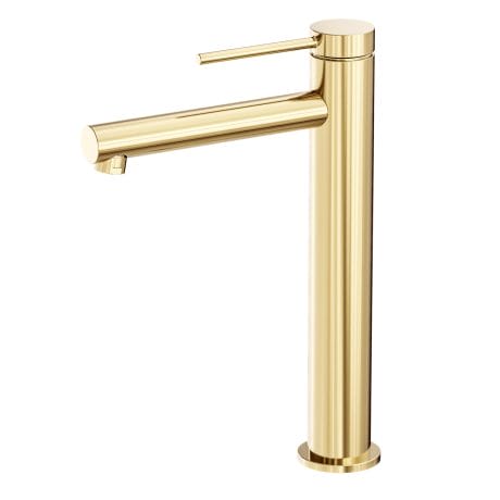 ROXI Tower Basin Mixer, Brushed Gold
