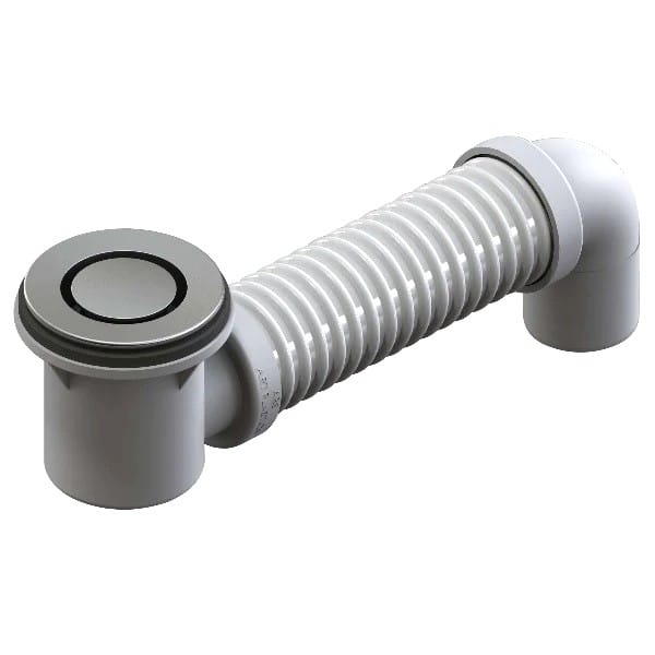 ART Bath Pop Down Waste with Connector, Chrome