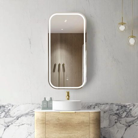LED Mirrored Cabinet