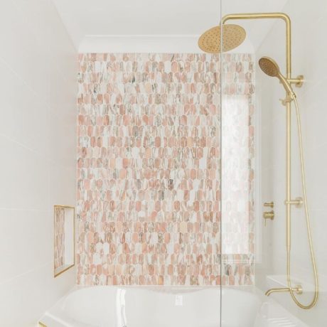 Twin Shower On Rail