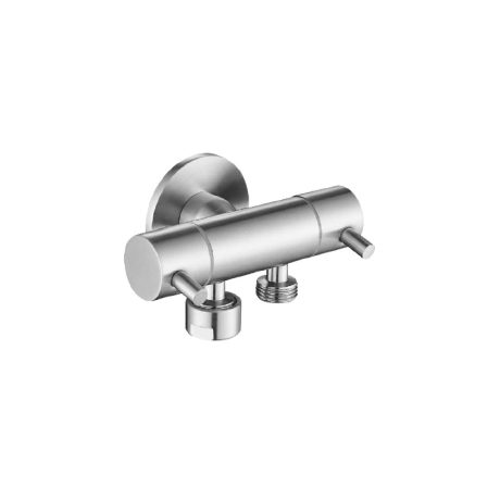 Dual Control Mini Cistern Cock, Stainless