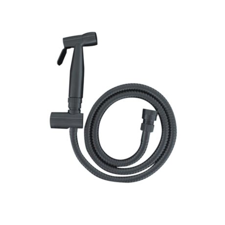 Trigger Spray with Reinforced Hose/Dual Check Valve, Gun Metal