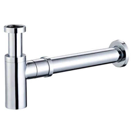 OTTI Bottle Trap Round Chrome 32/40mm Waste, 40mm Connection