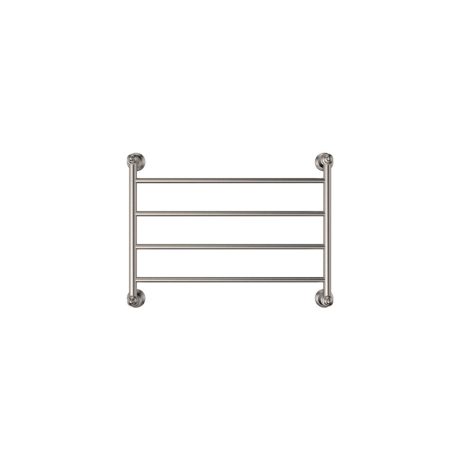 LILLIAN Heated Towel Ladder, Brushed Nickel 450mm