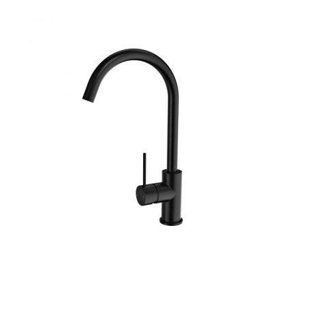 MORGAN RUND Gooseneck Sink Mixer, Gun Metal