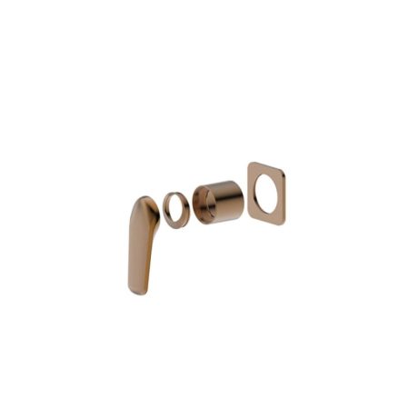 BERLIN SQ Bath/Shower Mixer Trim Kit, Brushed Bronze