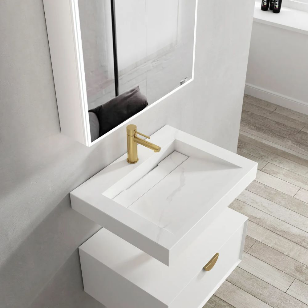 MOONLIGHT Solid Surface Top 0750mm