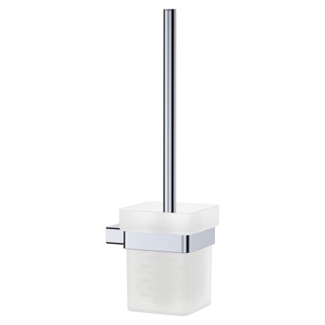 TONO Toilet Brush & Holder, Chrome