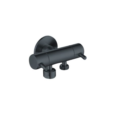 Dual Control Mini Cistern Cock, Gun Metal
