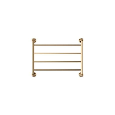 LILLIAN Heated Towel Ladder, Brushed Gold 450mm