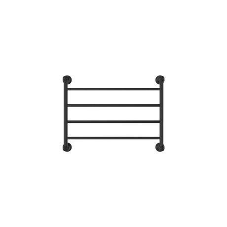 LILLIAN Heated Towel Ladder, Matte Black 450mm