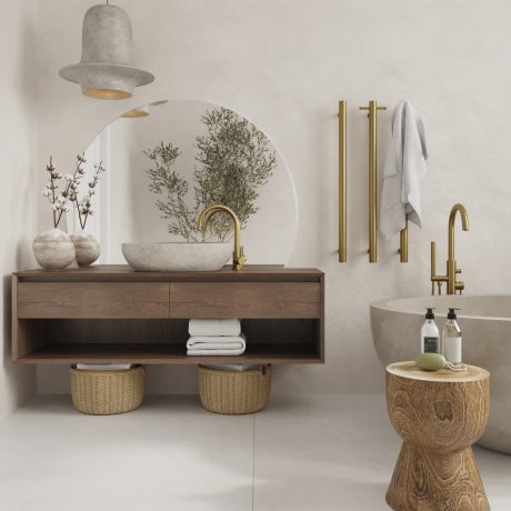 Vertical Heated Towel Rail