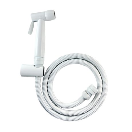 Trigger Spray with Reinforced Hose/Dual Check Valve, Matte White