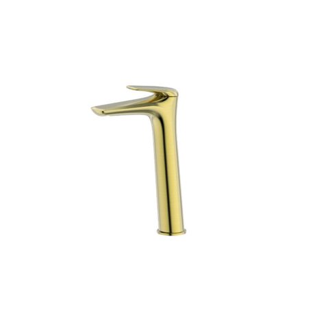 BERLIN Tower Basin Mixer, Brushed Gold