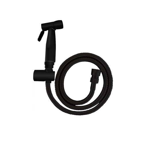 Trigger Spray with Reinforced Hose/Dual Check Valve, Matte Black