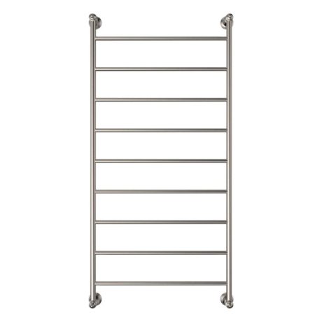 LILLIAN Heated Towel Ladder, Brushed Nickel 1200mm