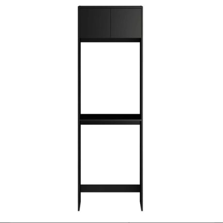 Hampshire Laundry 2100 Black Tall Washing Machine Cabinet