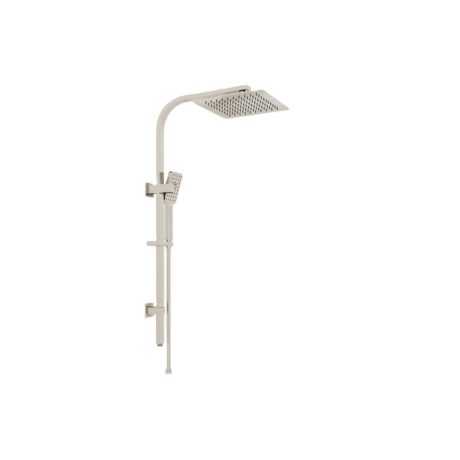 CHOICE Deluxe Square 2 in 1 Shower, Brushed Nickel
