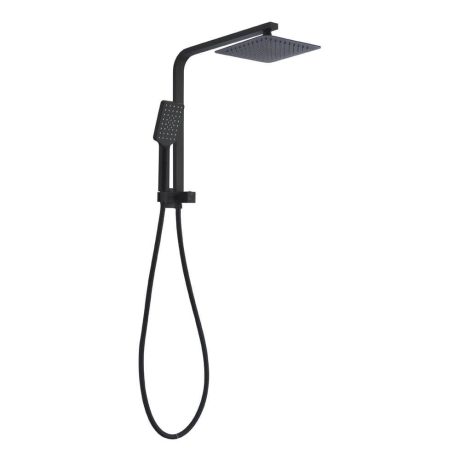 BTRSSB Short 2 in 1 Rail Shower, Matte Black