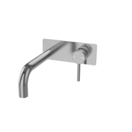 ROXI Wall Mixer & Spout, Brushed Nickel