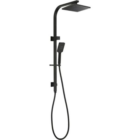 BTRSB 2 in 1 Rail Shower, Matte Black