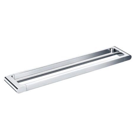 Clearance FDTR Double Towel Rail 600mm, Chrome