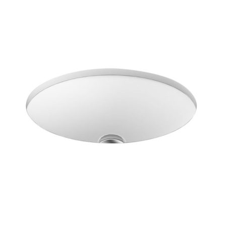 SINCERITY Oval Under Mount or Semi Insert Basin, Matte White