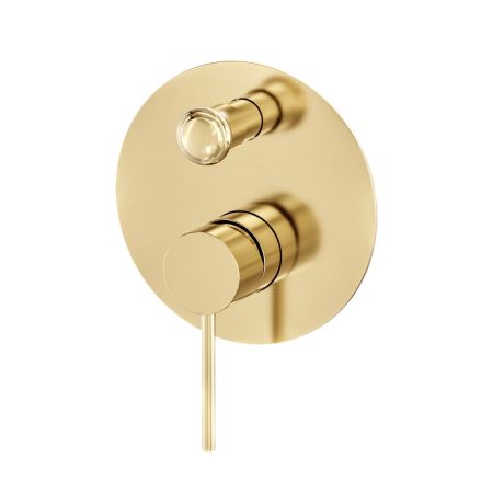 ROXI Shower Mixer with Divertor, Brushed Gold