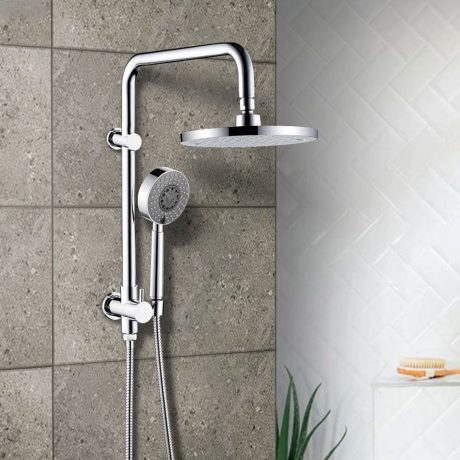 Twin Shower On Short Rail