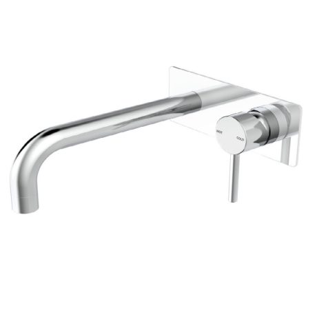 ROXI Wall Mixer & Spout, Chrome