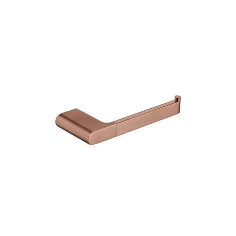 KOMPAKT RUND Toilet Roll Holder, Brushed Bronze