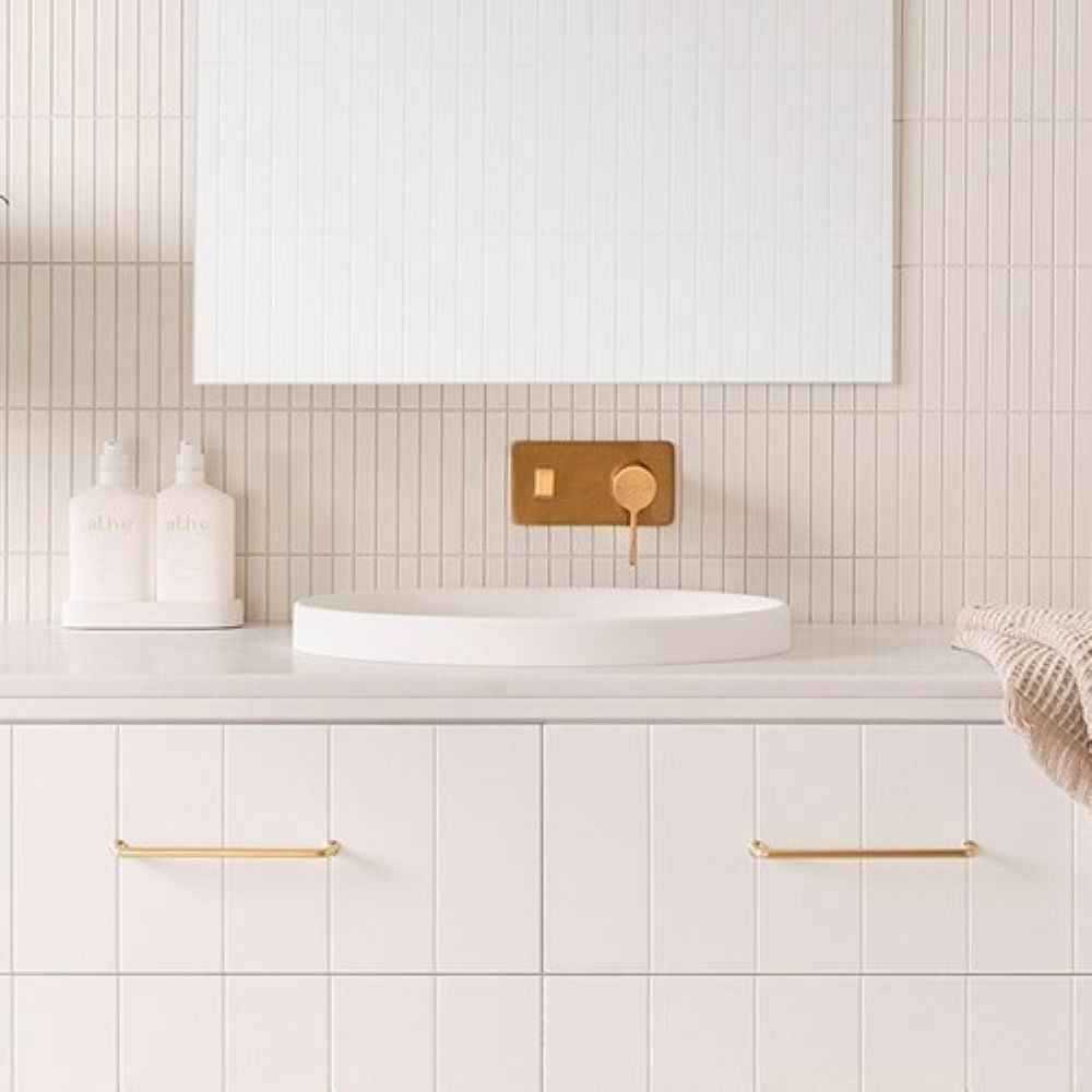 DIGNITY Oval Semi Insert Basin, Gloss White - Image 2
