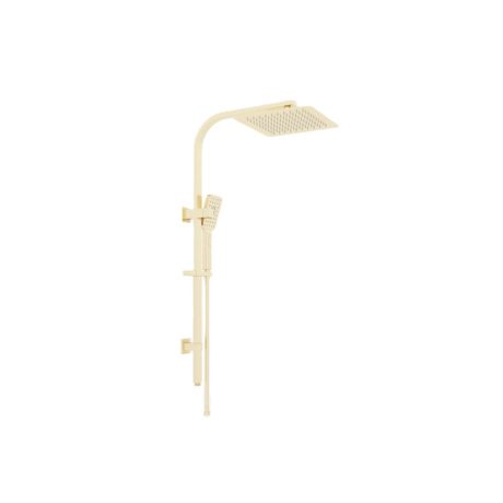 CHOICE Deluxe Square 2 in 1 Shower, Brushed Gold