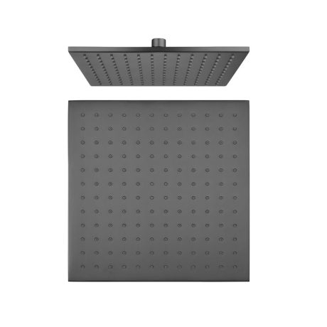 BSRGM200 Square Shower Head, Gun Metal 200mm