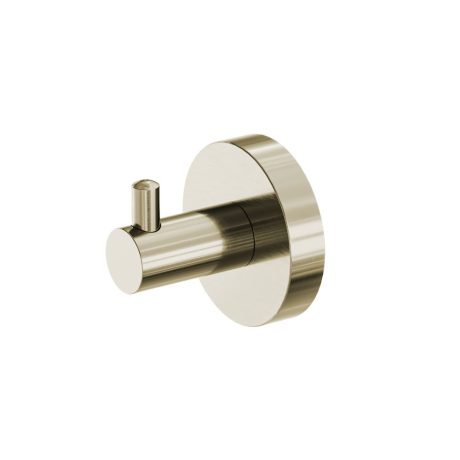 CHOICE Round Robe Hook, Brushed Nickel
