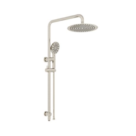 CHOICE Deluxe Round 2 in 1 Shower, Brushed Nickel