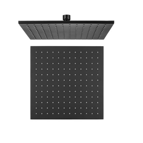 BSRB200 Square Shower Head, Matte Black 200mm