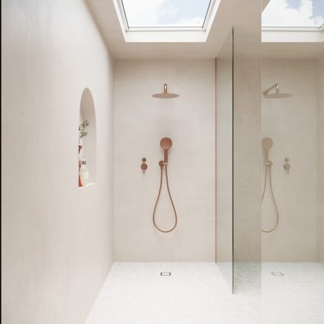 Single Panel Shower Screen