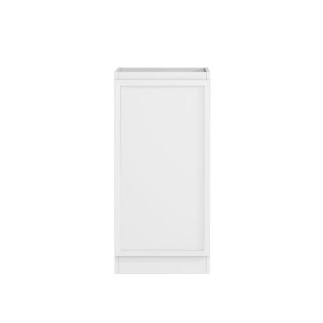 Hampshire Laundry 415 White Base Cabinet, Matte White