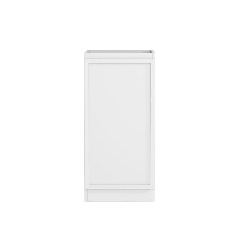 Hampshire Laundry 415 White Base Cabinet, Matte White
