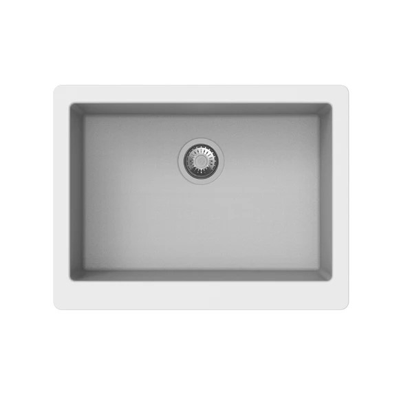 CARYSIL Granite Quartz Farmhouse Sink - Image 2
