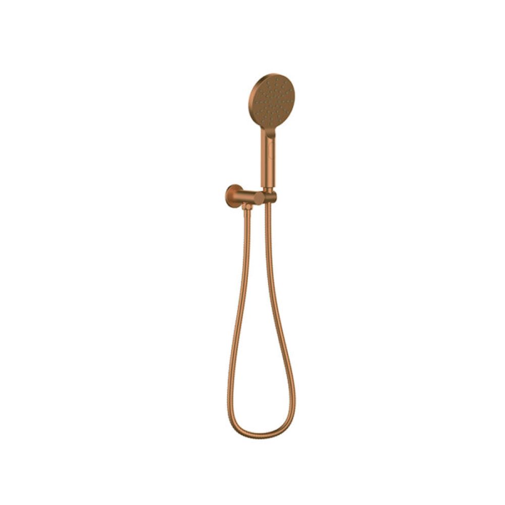 HANDEL RUND Round Multifunction Hand Shower, Brushed Bronze